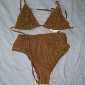 NEW Princess Polly The Dani Bikini in Khaki